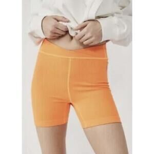 Free People Movement Free Throw Shorts Womens Size XS Burning Up Workout NEW